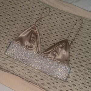 Meshki Diamanté Bralette Top